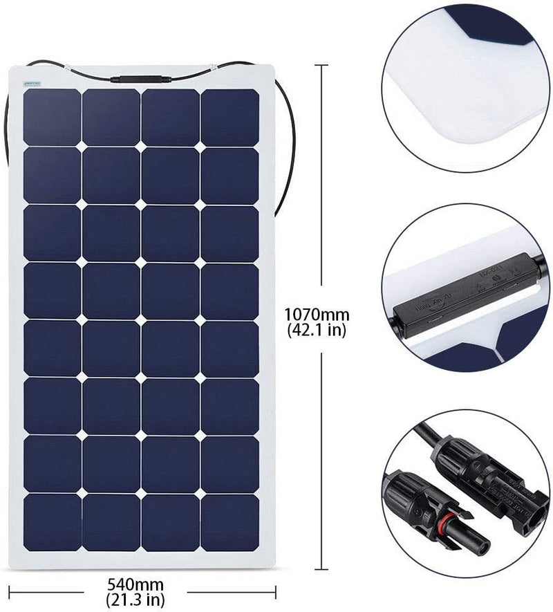 Load image into Gallery viewer, ACOPOWER 110 Watt Flexible Solar Panel