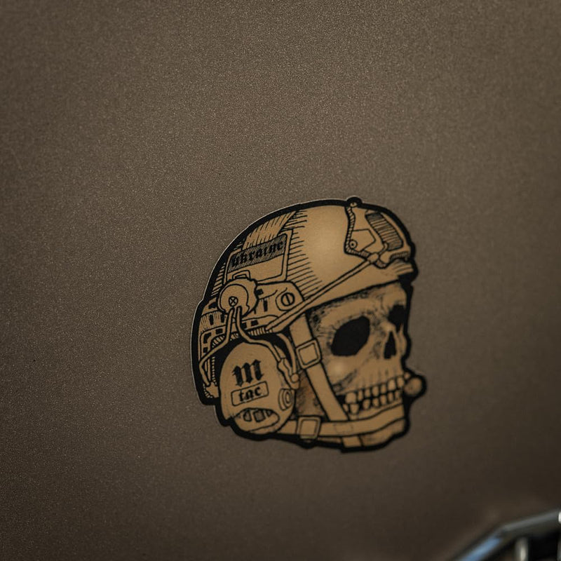 Load image into Gallery viewer, M-Tac Bumper Sticker Skull