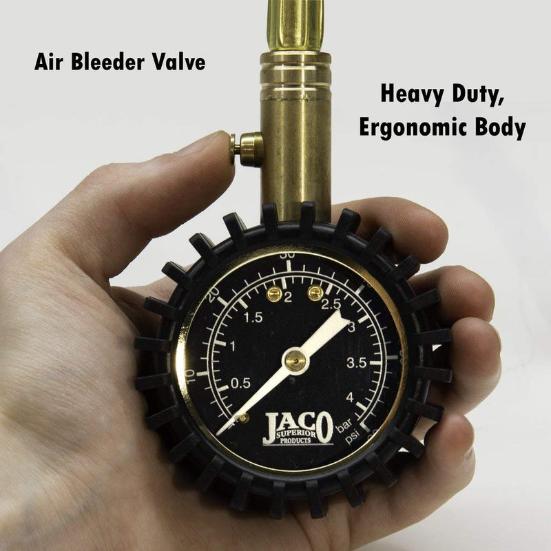 Load image into Gallery viewer, BikePro™ Presta Tire Pressure Gauge - 60 PSI | Presta & Schrader (Mountain Bikes)