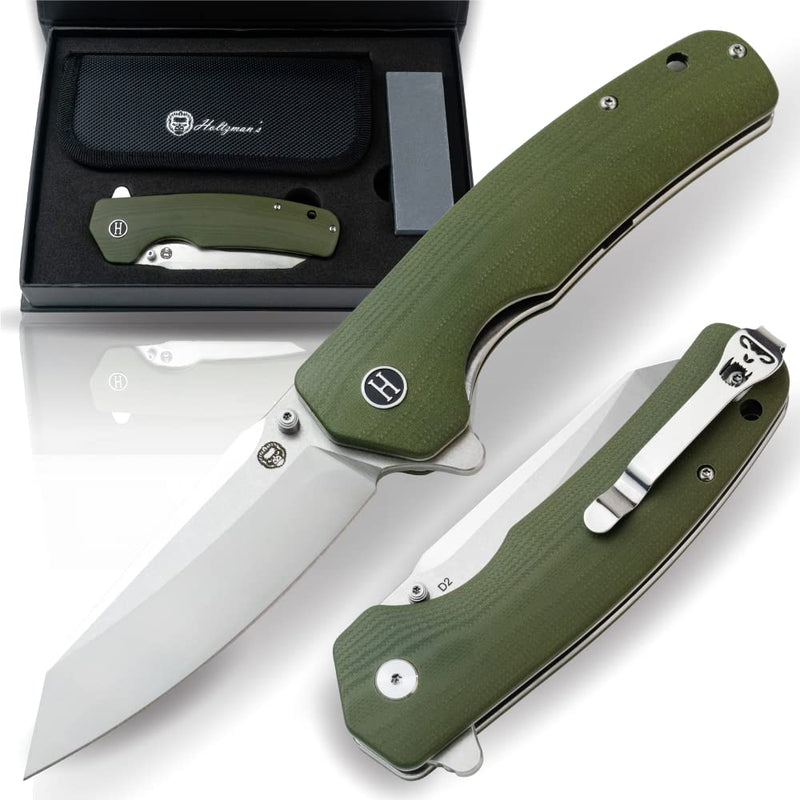 Load image into Gallery viewer, The Clip Point Folding Pocket Knife Giftset for Men and Women (Grey and Red)