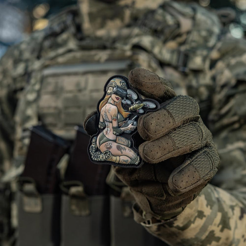 Load image into Gallery viewer, M-Tac Morale Patch Tactical Girl