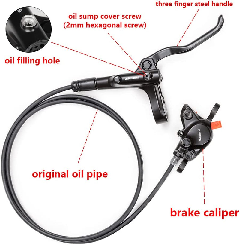 Load image into Gallery viewer, Shimano BR-MT200 Hydraulic Disc Brake Set