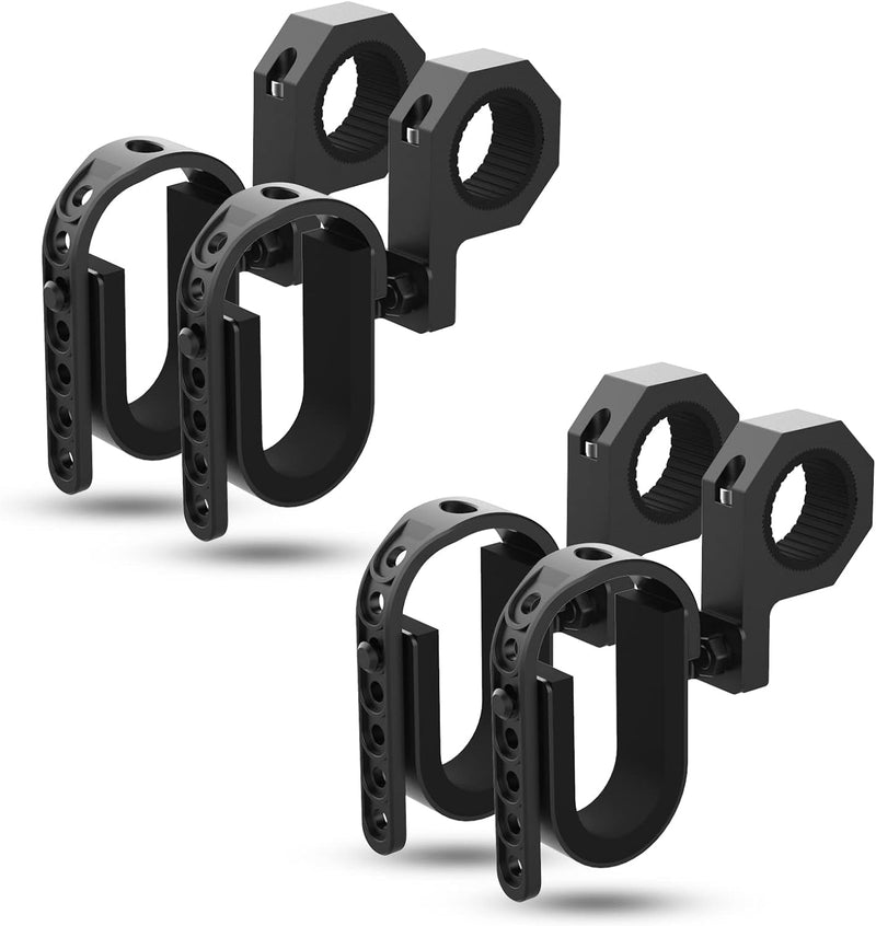 Load image into Gallery viewer, UTV Shotgun Holder Fit 1.75” 2” Roll Bars Ski Rack Bow Rack (2 pieces)