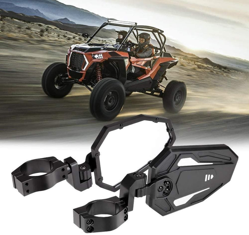 Load image into Gallery viewer, UTV Rear View Side Mirrors for Can Am Maverick X3/ RZR w/ 1.75"-2" roll bar (1 pair)