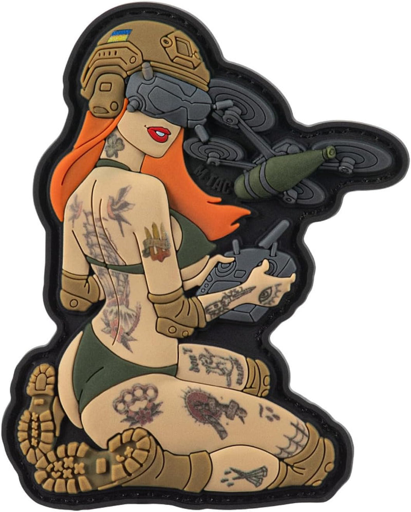 Load image into Gallery viewer, M-Tac Morale Patch Tactical Girl
