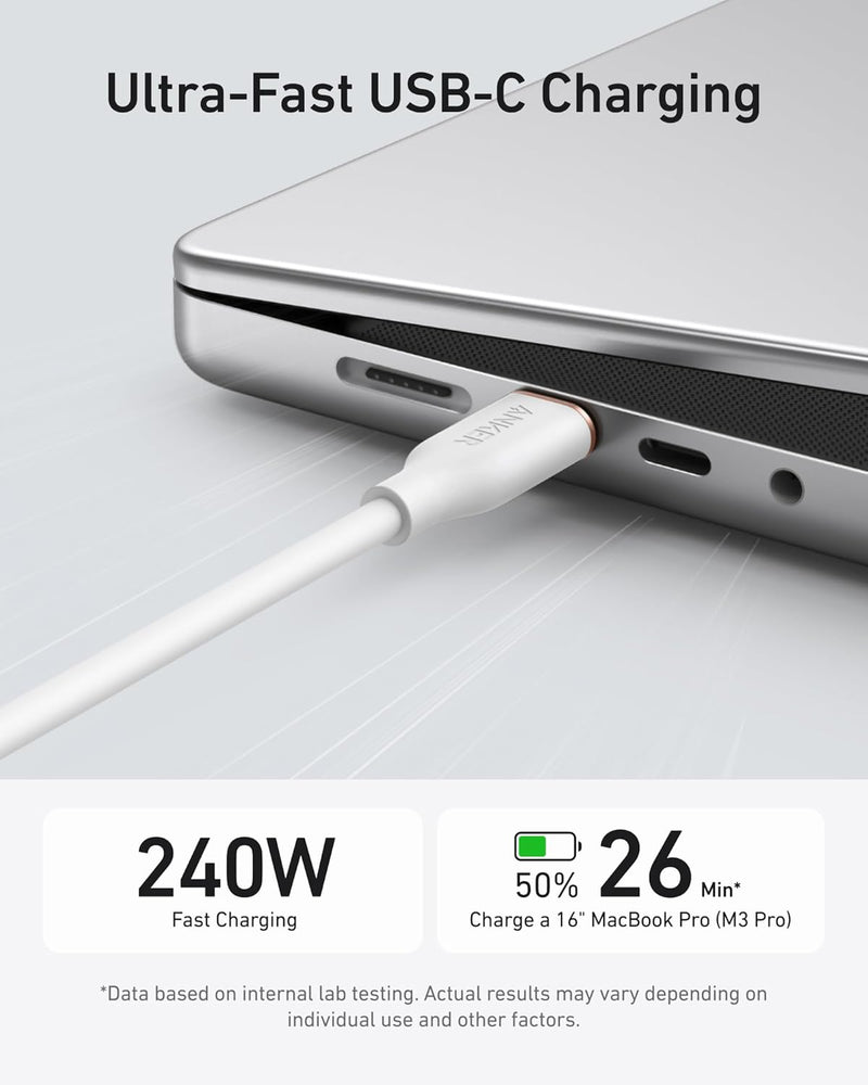 Load image into Gallery viewer, Anker <b>643</b> USB-C to USB-C Cable (Flow, Silicone)