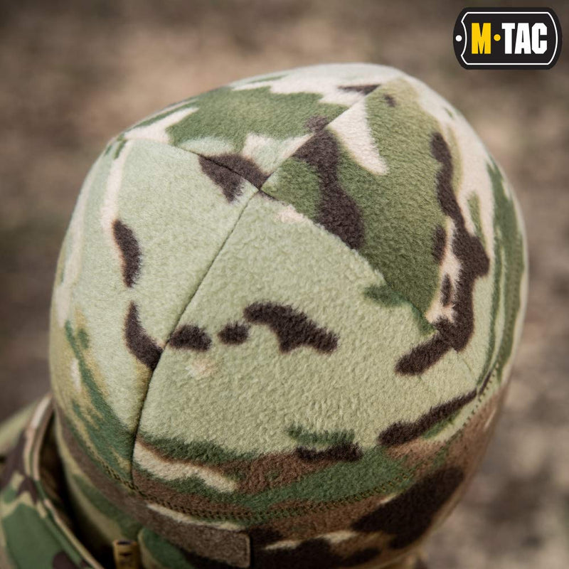 Load image into Gallery viewer, M-Tac Fleece Tactical Watch Cap Beanie With Patch Panel (270 g/m2)