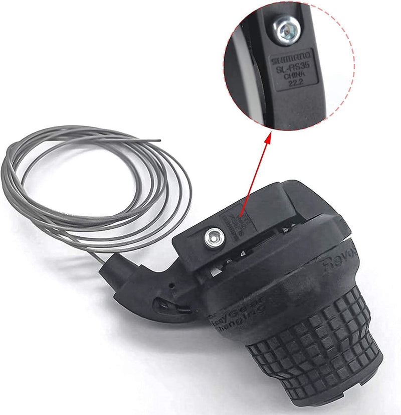 Load image into Gallery viewer, Shimano 7-Speed RevoShift SL-RS35 Twist Grip Shifter