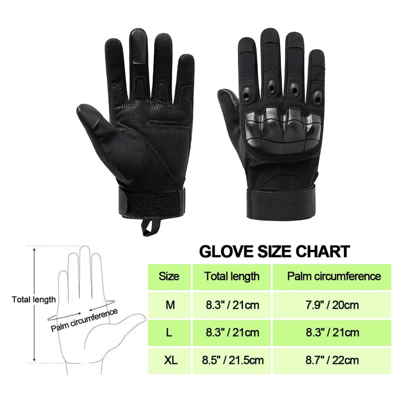 Load image into Gallery viewer, Tactical Military Airsoft Gloves for Outdoor Sports, Paintball, and Motorcycling with Touchscreen Fingertip Capability
