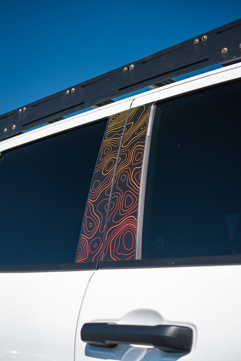 Load image into Gallery viewer, 2024+ Tacoma/2025+ 4Runner Door Pillar Decals