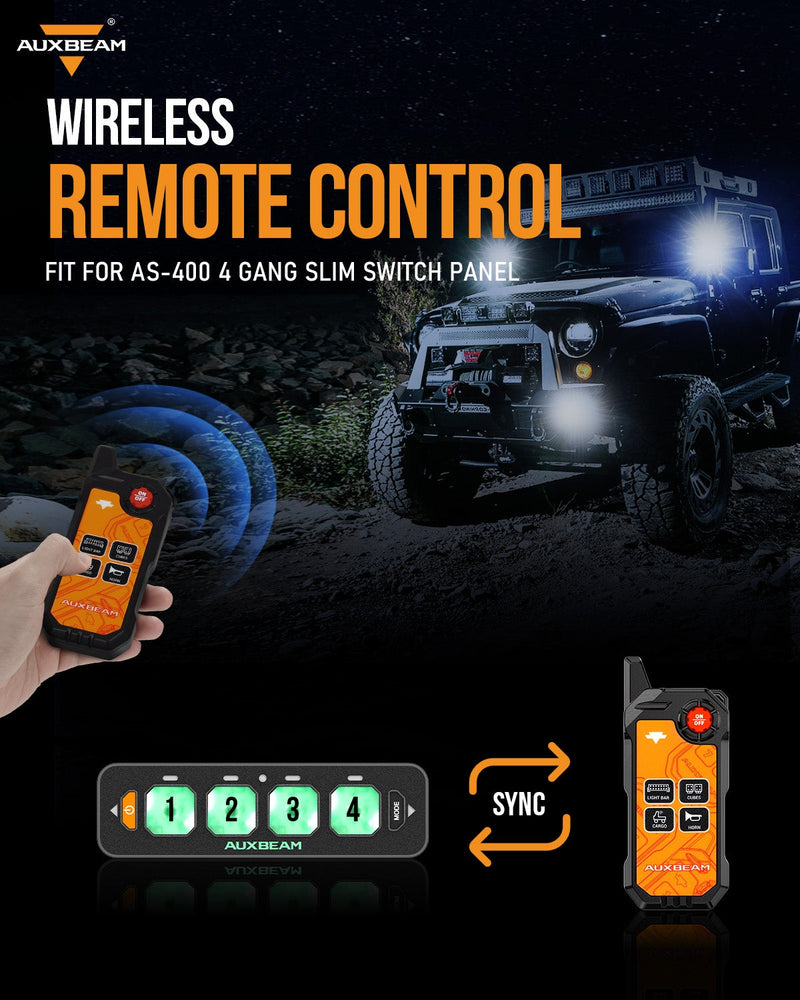 Load image into Gallery viewer, 4 Gang Wireless Remote Control Only for AS-400 Switch Panel