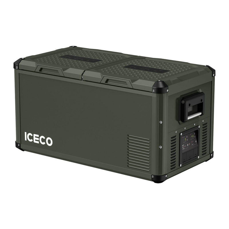 Load image into Gallery viewer, VL75ProD Olive 12V Heavy Duty Fridge Freezer | ICECO | 75 LT