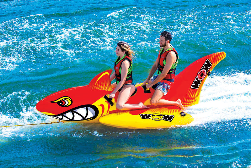 Load image into Gallery viewer, WOW Watersports Big Shark 2-Person Towable