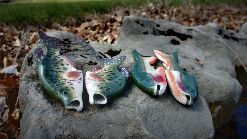Load image into Gallery viewer, Fish Sandal Adult Small-Trout