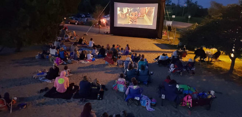 Load image into Gallery viewer, Elite Outdoor Movies Home 20' Inflatable Screen