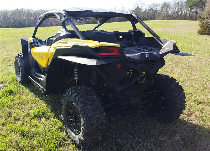 Load image into Gallery viewer, Trail Armor Can Am Maverick X3 Turbo, X3 X DS Turbo R, X3 X RS Turbo R, X3 X MR Turbo, X3 X RC Turbo, X3 X DS Turbo RR, X3 X MR Turbo RR, X3 X RS Turbo RR, X3 X RC Turbo RR, X3 DS Turbo, X3 X DS Turbo RR Smart Shox Full Skids with Integrated Slider Nerfs