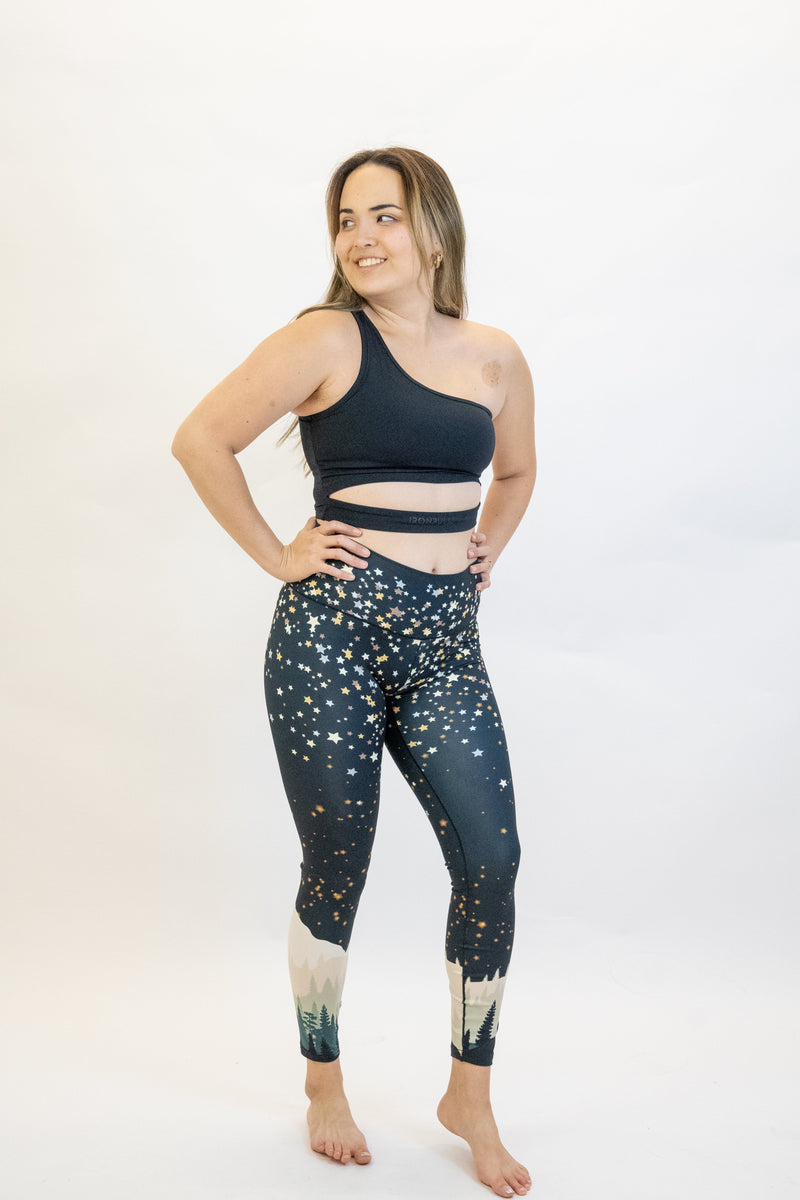 Load image into Gallery viewer, New Years Mountain Yoga Pants