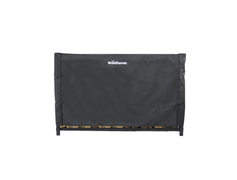 Load image into Gallery viewer, Full Firewood Rack Cover with Zipper USA Made Woodhaven