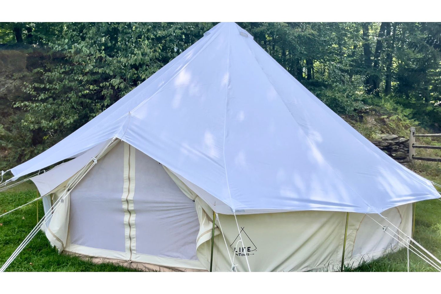 Double-Door Bell Tent Fly Cover Shield | 6M (19.5 ft)