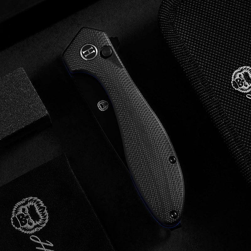 Load image into Gallery viewer, The Vector Folding Pocket Knife Giftset for Men and Women (Black)