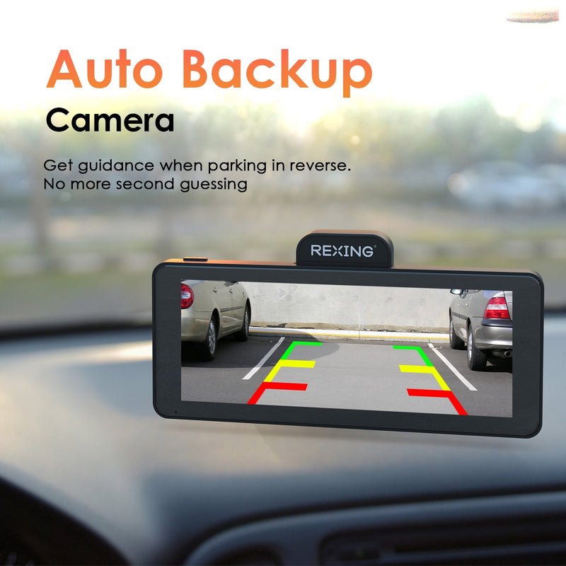 Load image into Gallery viewer, Rexing CP DUO 686 Wireless Apple CarPlay & Android Auto Display with 4K Dash Cam (Open Box)