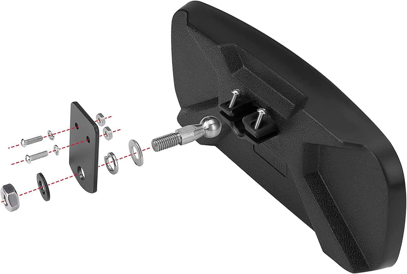 Load image into Gallery viewer, UTV Rear View Mirror for Polaris Ranger 500 570 900 XP 1000 XP/Crew 2017-2025