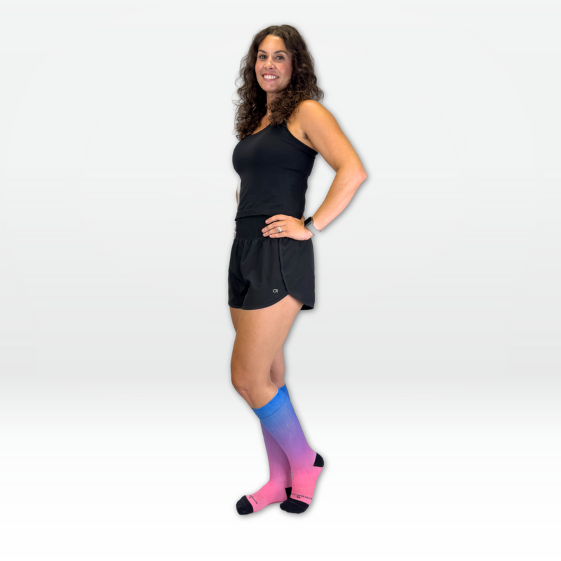 Load image into Gallery viewer, Ombré Blue Pink - (Standard & Extra Wide)
