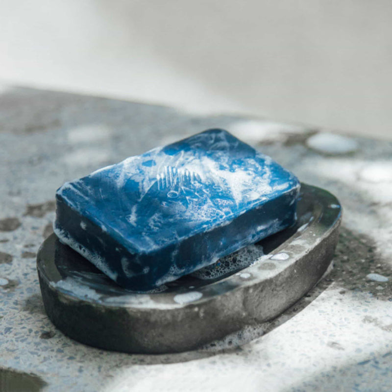 Load image into Gallery viewer, Blue Charcoal Oars Bar Soap