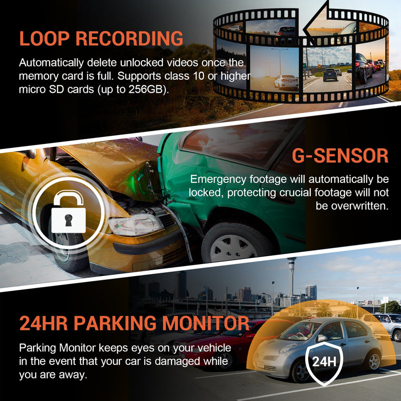 Load image into Gallery viewer, Rexing V1P 4K Dual Channel Dash Cam 4K+1080p with Wi-Fi