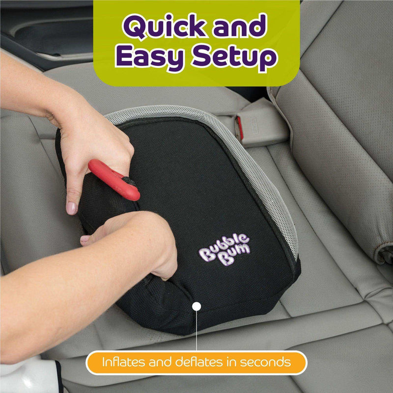 Load image into Gallery viewer, BubbleBum Inflatable Car Booster Seat - Travel Booster Seat - Black Style ✔️ - Skoutley Outdoors LLC