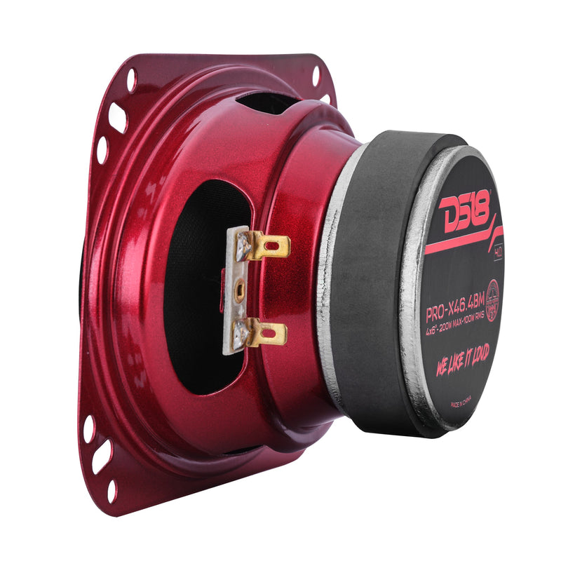 Load image into Gallery viewer, PRO-X 4x6” Mid-Range Loudspeaker with Bullet | 100W RMS 4-Ohm
