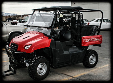 Load image into Gallery viewer, Honda Big Red Backseat and Roll Cage Kit (2009-2013)