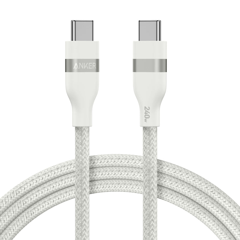 Load image into Gallery viewer, Anker USB-C to USB-C Cable (3 ft / 6 ft, 240W, Upcycled-Braided)