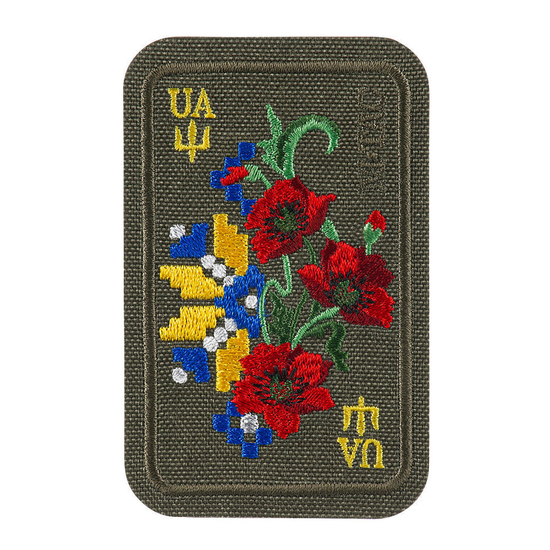 Load image into Gallery viewer, M-Tac Patch Ornament Poppy Embroidery