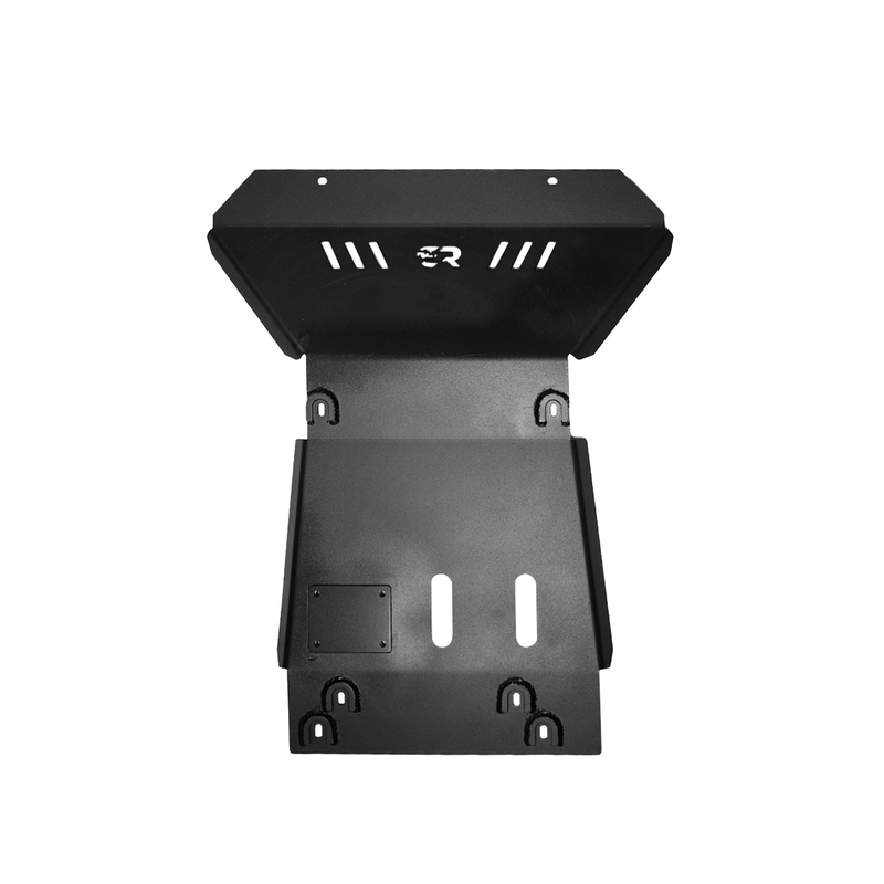 Load image into Gallery viewer, 2025+ Toyota 4Runner Front Skid Plate - Steel/Aluminum | Cali Raised LED