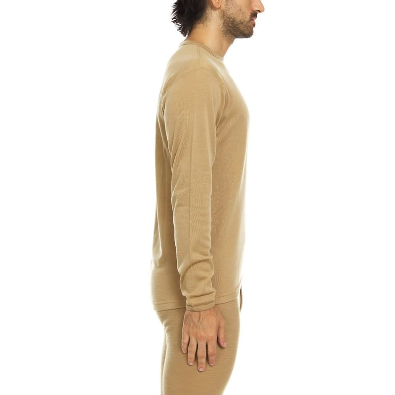 Load image into Gallery viewer, Men's Wool Thermal Top Midweight Base Layer - 100% Merino Wool