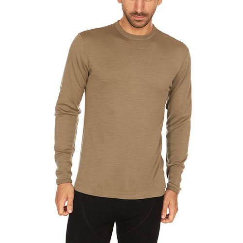 Load image into Gallery viewer, Men's Wool Thermal Top Midweight Base Layer - 100% Merino Wool