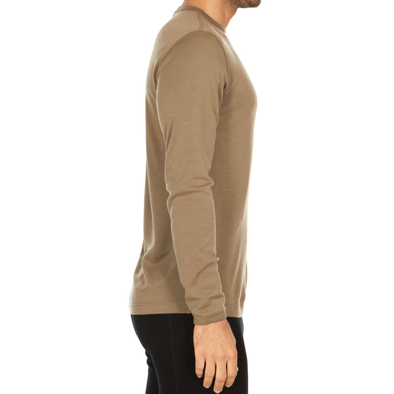 Load image into Gallery viewer, Men's Wool Thermal Top Midweight Base Layer - 100% Merino Wool