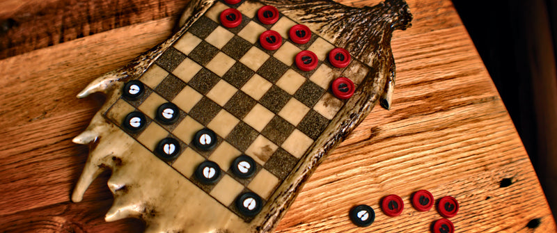 Load image into Gallery viewer, Checkerboard Set-Moose Antler