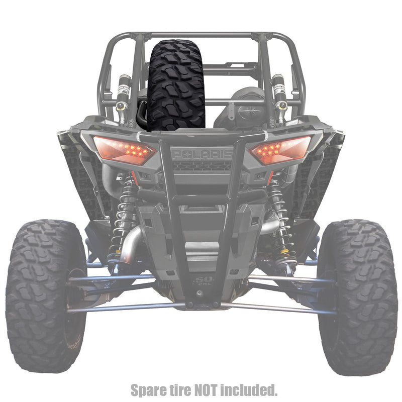 Load image into Gallery viewer, Bed Mount Clamp on Spare Tire Mount Polaris RZR XP1000