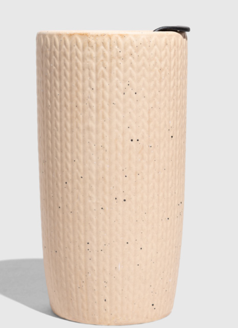 Load image into Gallery viewer, 10 oz. Insulated Stoneware Travel Mug