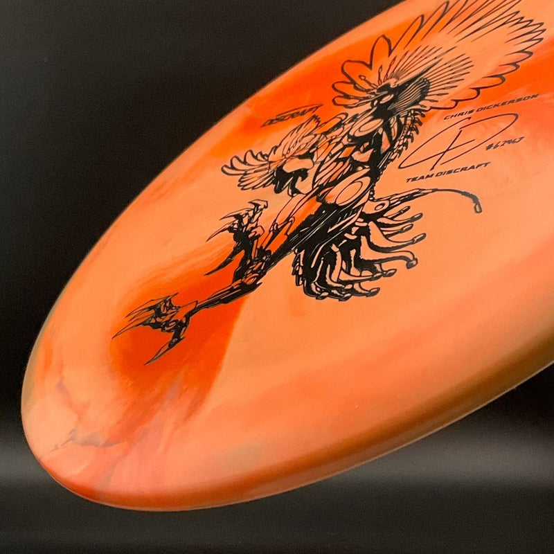 Load image into Gallery viewer, Swirl ESP Buzzz *Les White Stash* - 2022 Chris Dickerson Robot Chicken - Orange Peach