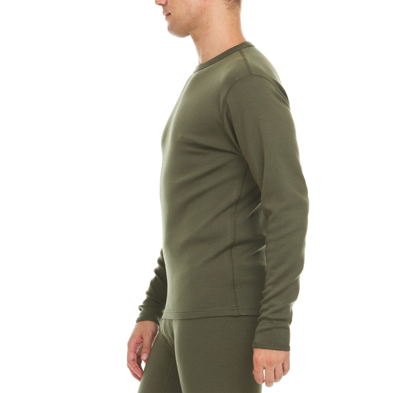 Load image into Gallery viewer, Heavyweight Men's Wool Crew Top - 100% Merino Wool