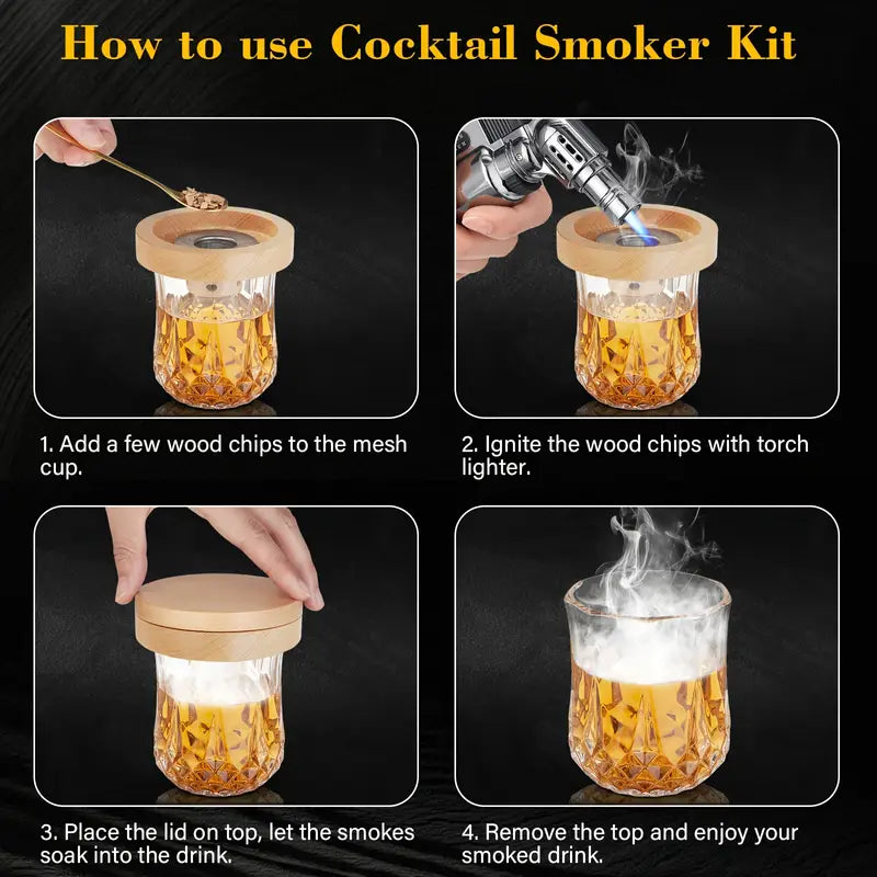 Load image into Gallery viewer, Whiskey Smoker Cocktail Kit
