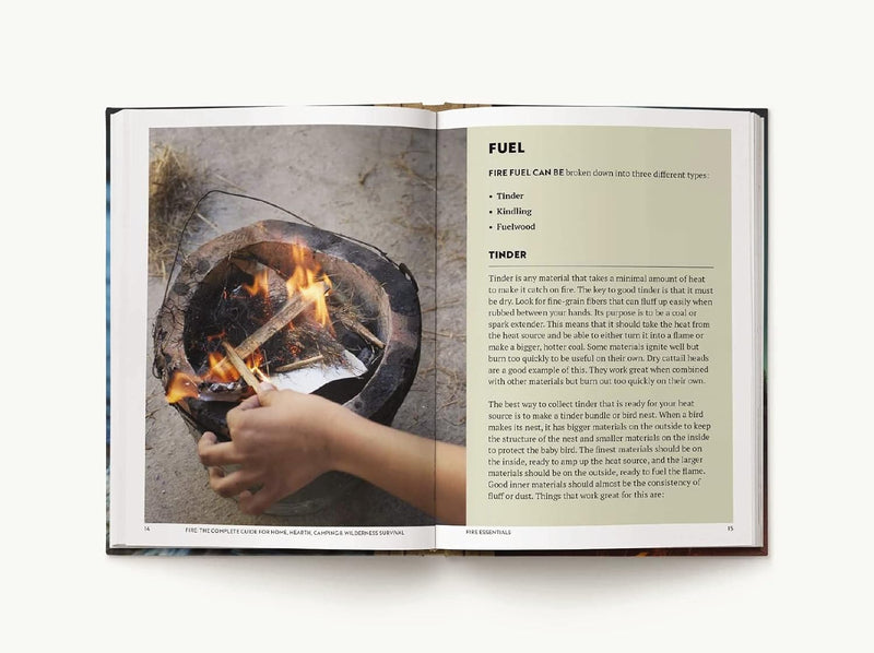 Load image into Gallery viewer, Fire: The Complete Guide for Home, Hearth, Camping & Wilderness Survival