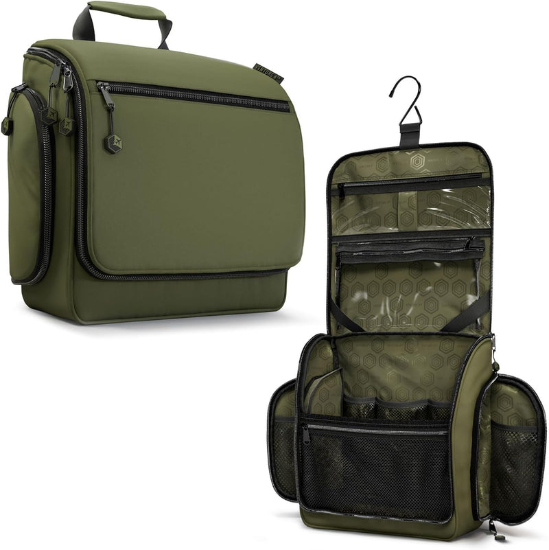 Load image into Gallery viewer, Hanging Travel Toiletry Bag
