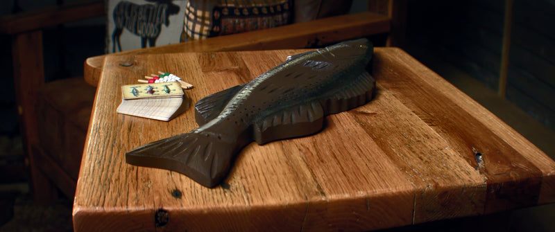 Load image into Gallery viewer, Cribbage Board-Fish