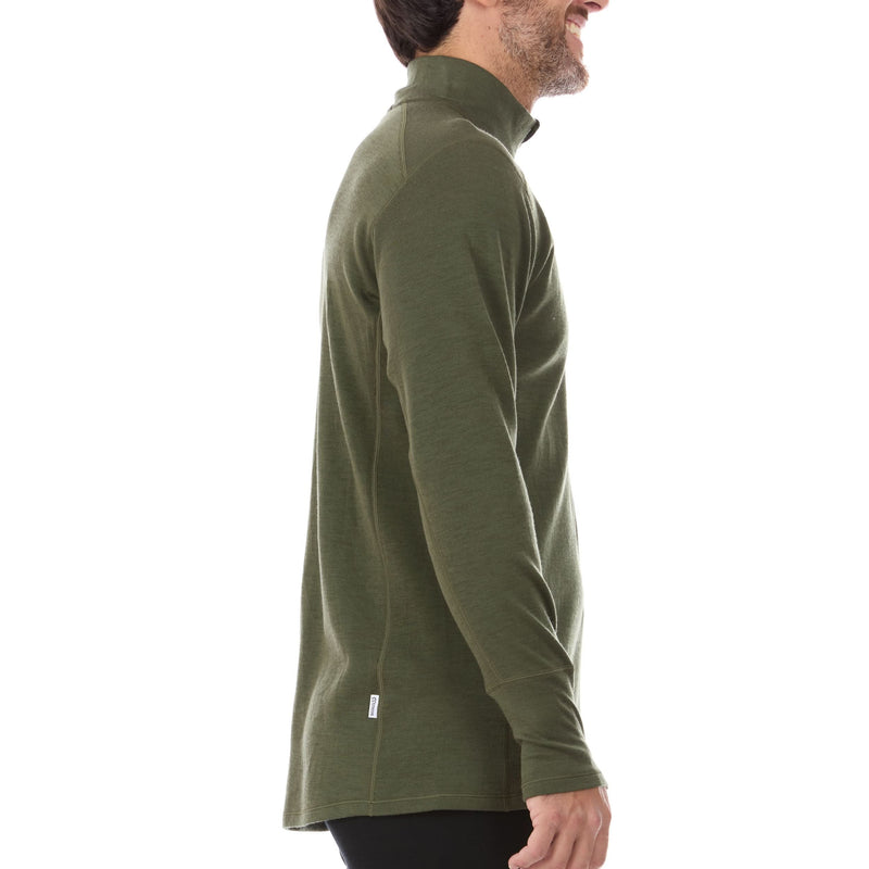 Load image into Gallery viewer, Midweight Men's Wool 1/4 Zip - 100% Merino Wool