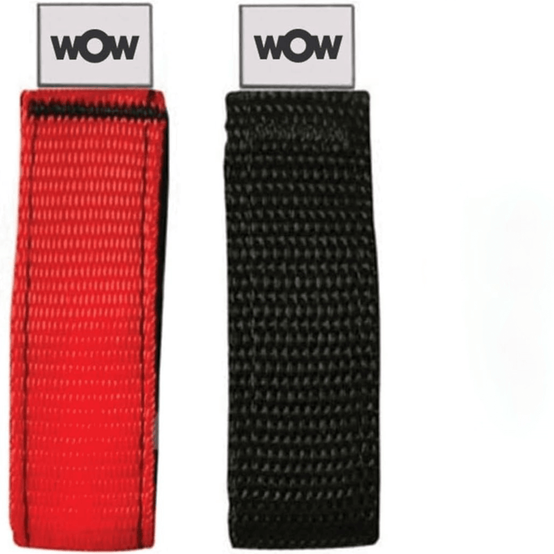 Load image into Gallery viewer, WOW Watersports 12-Inch Secure Multi-Color Velcro Straps 6-Pck