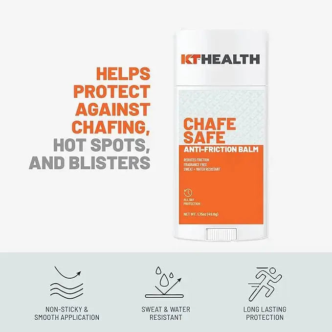 KT Health Chafe Safe™ Anti-Friction Balm - Skoutley Outdoors LLC
